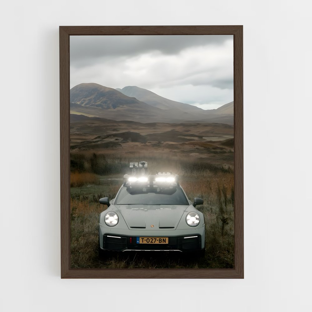 Poster Dakar Adventure – affiche Porsche (vue 5)